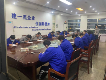 2021年康尼精機品質部舉辦培訓考核比賽